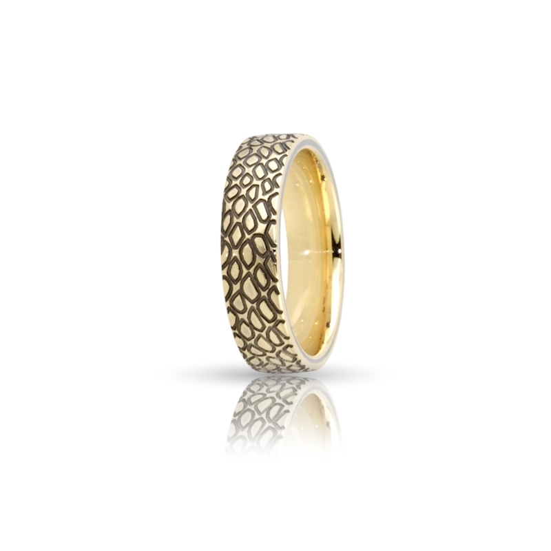 Yellow Gold Engagement Ring Mod. Zanzibar mm. 5