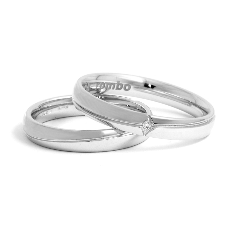 White Gold Engagement Ring mod. Jolanda mm. 3,5