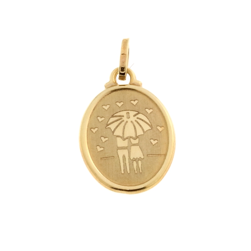 18 Kt Yellow Gold Medal