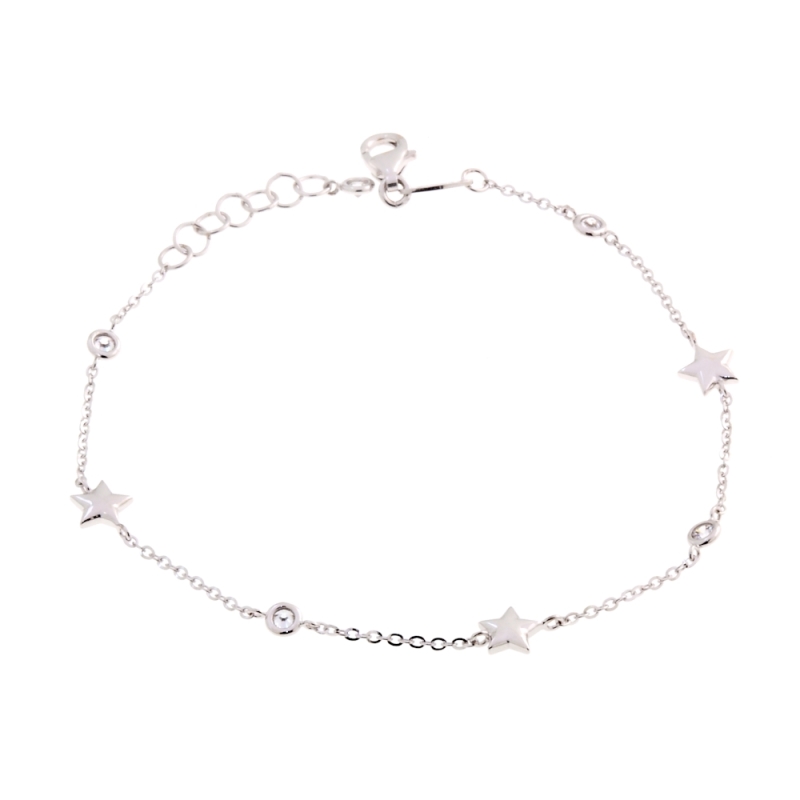 18 Kt. 750 mill. White Gold Bracelet - 17 Cm.