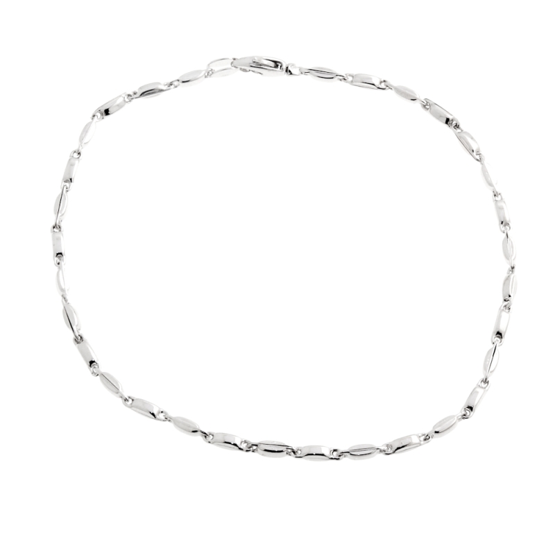 18 Kt. 750 mill. White Gold Bracelet - 20 Cm