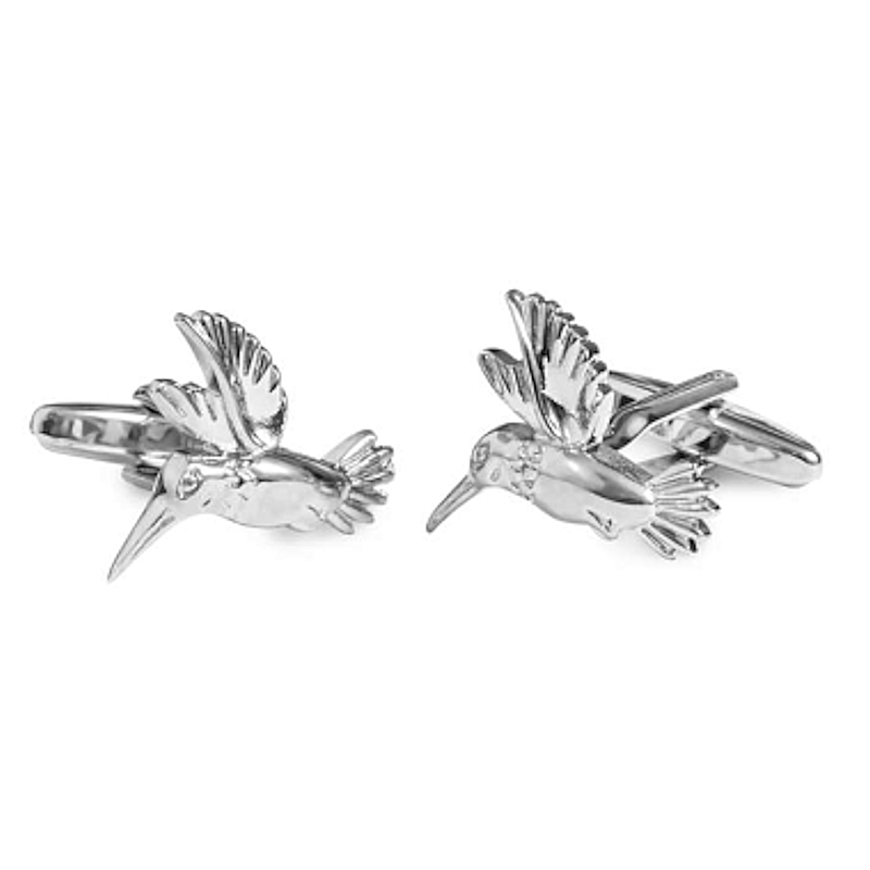 GEMELLI DA POLSO CON FORMA DI COLIBRI
