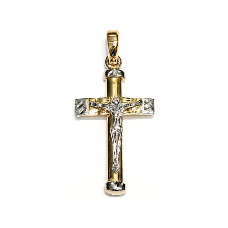 18 Kt Gold Cross