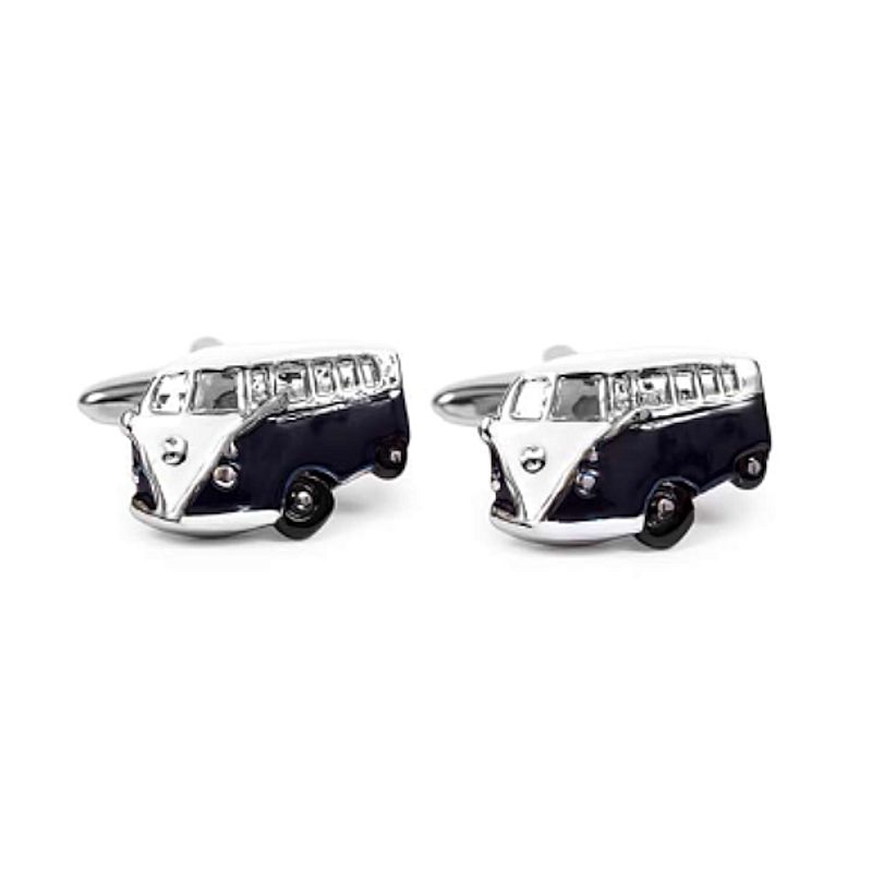GEMELLI DA POLSO FURGONCINO VW BLU 