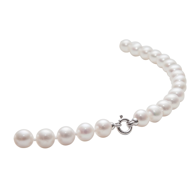Pearls Wire 5,5-6 mm. with 18 Kt. Gold Closing