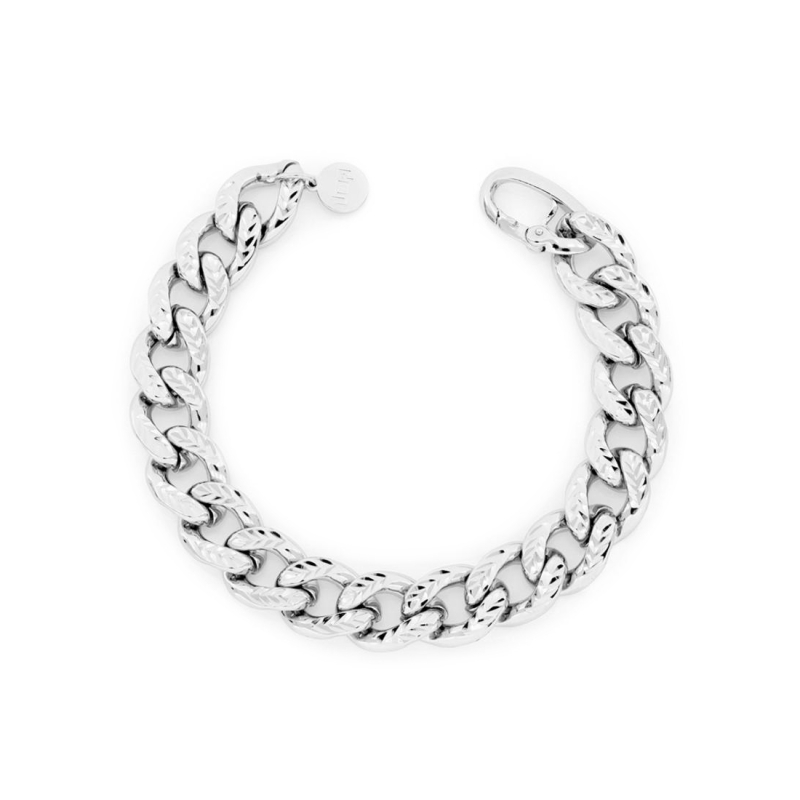 UNOAERRE - White Bronze Bracelet Cm. 20