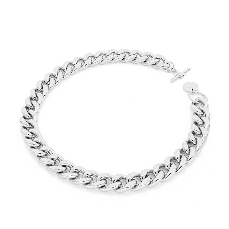 UNOAERRE - Collana in Bronzo Bianca Cm. 45