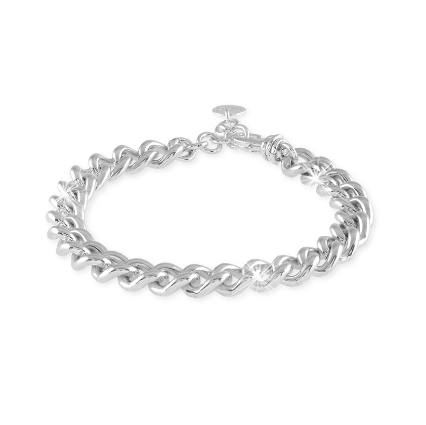 UNOAERRE - White Bronze Bracelet Cm. 18