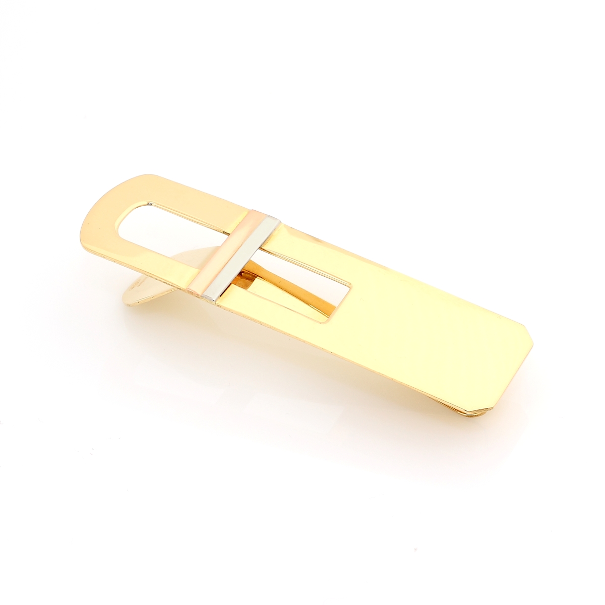 Fermasoldi in Oro 18 Kt. 750 millesimi.