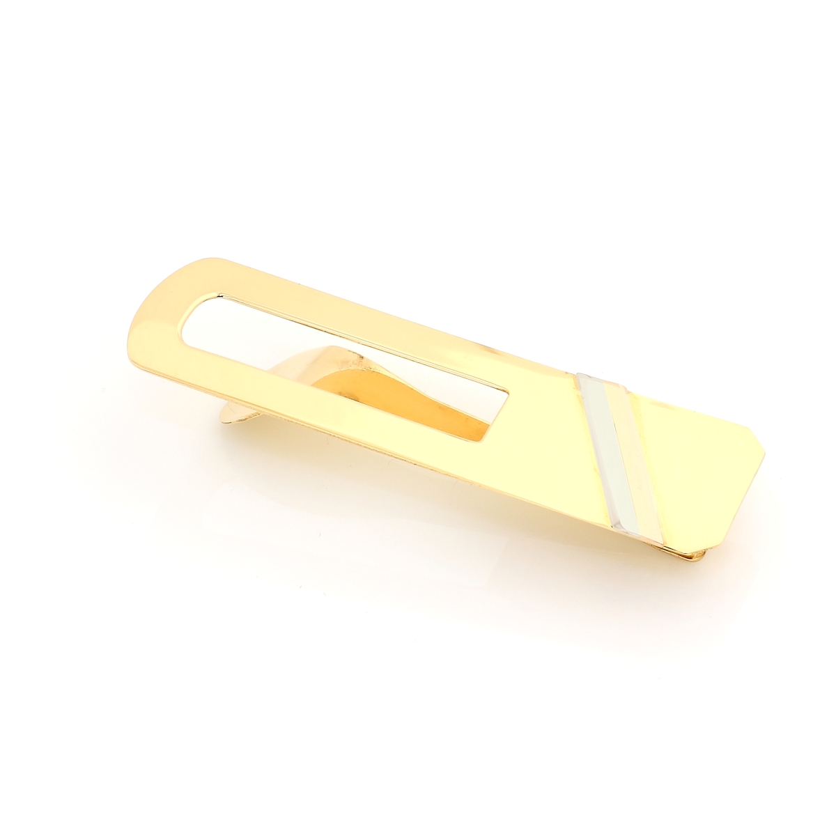 Fermasoldi in Oro 18 Kt. 750 millesimi.