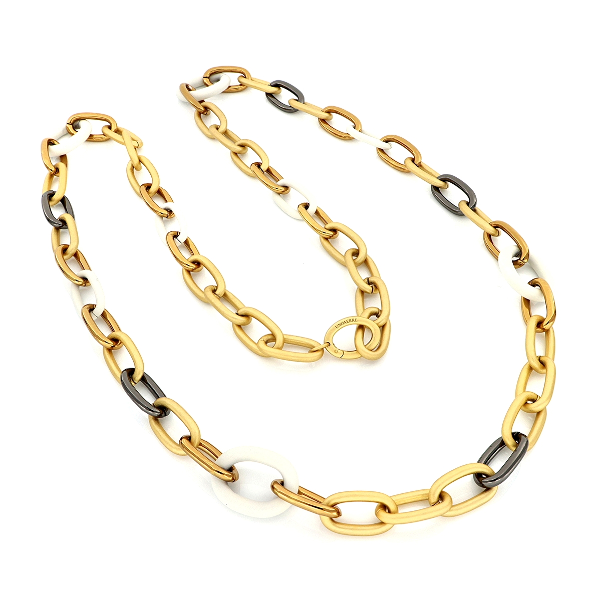 UNOAERRE - Collana in Bronzo Giallo cm. 124