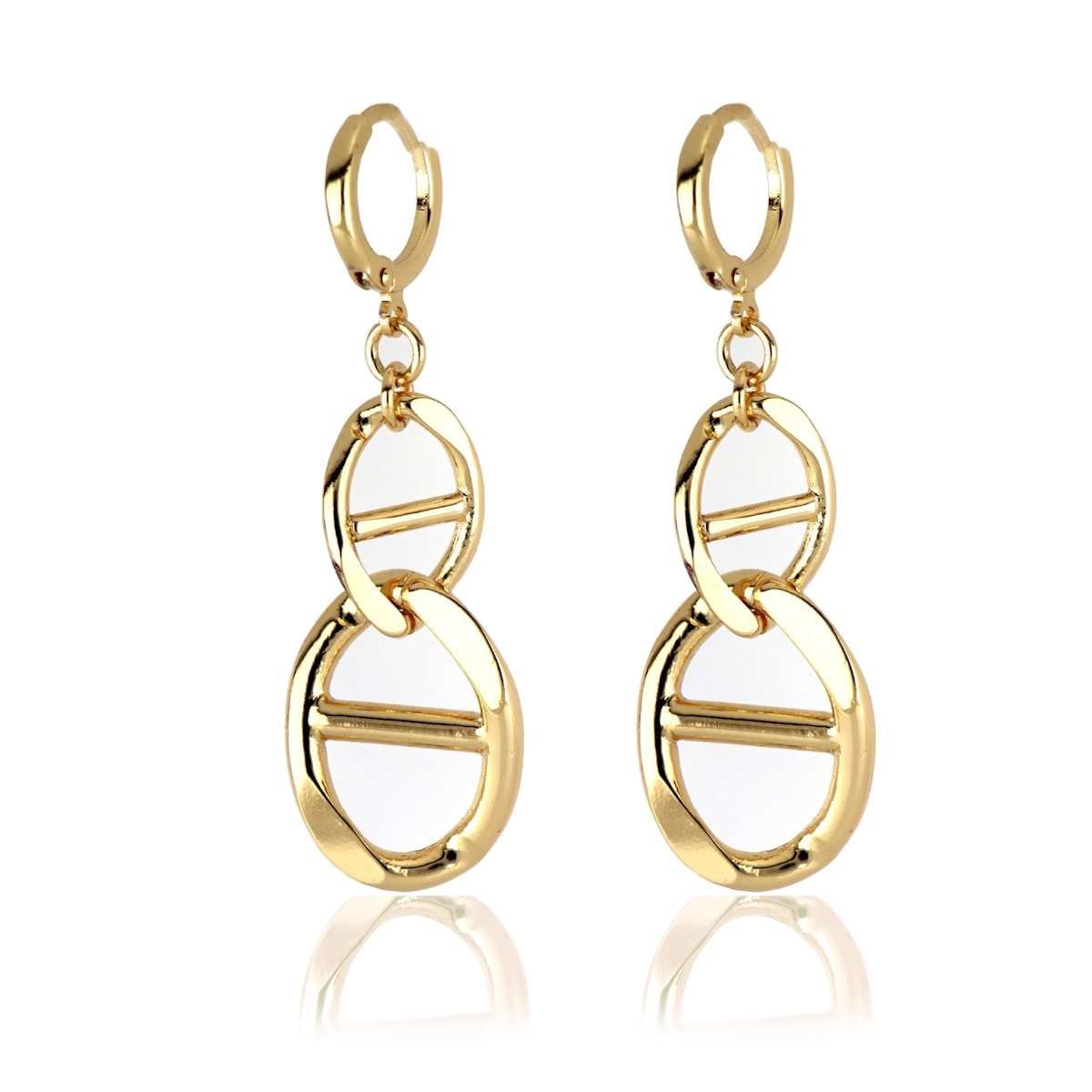 UNOAERRE - Yellow Bronze Earrings