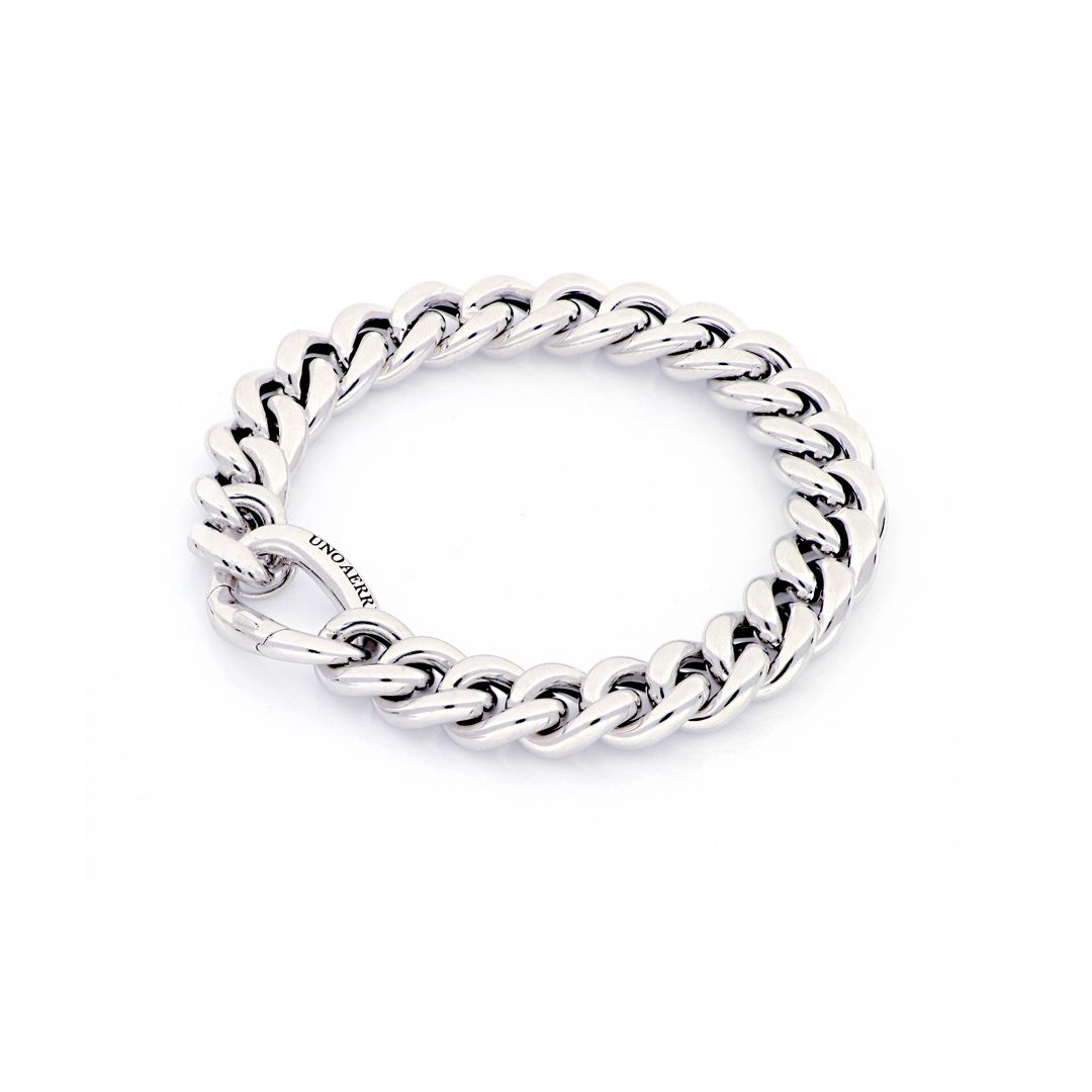 UNOAERRE - White Silver Bracelet
