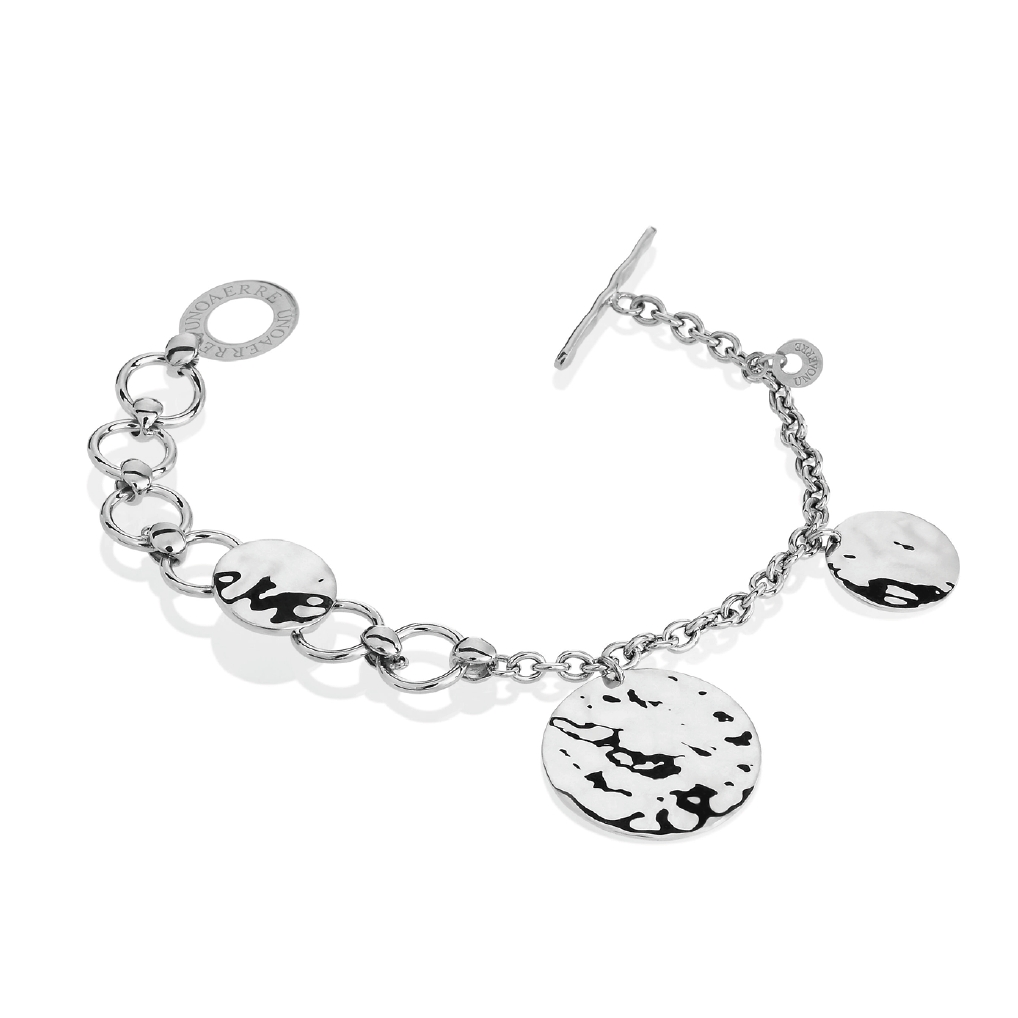 UNOAERRE - White Silver Bracelet