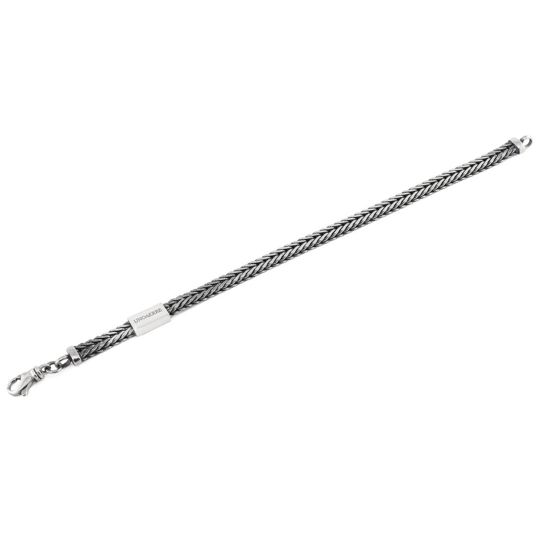 UNOAERRE - White Silver Bracelet