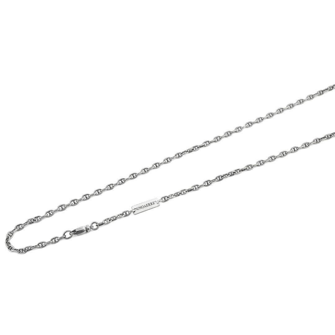 UNOAERRE - White Silver Necklace