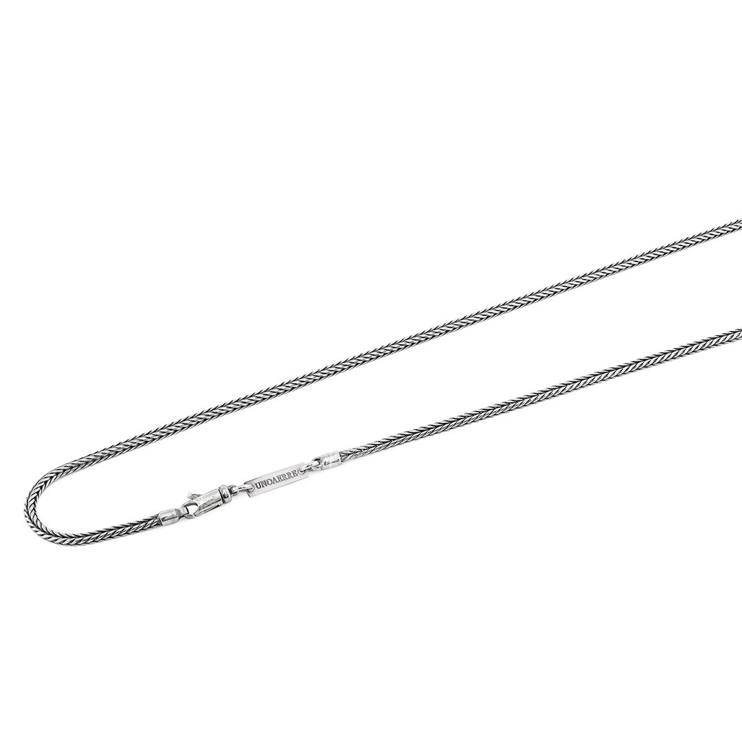 UNOAERRE - White Silver Necklace