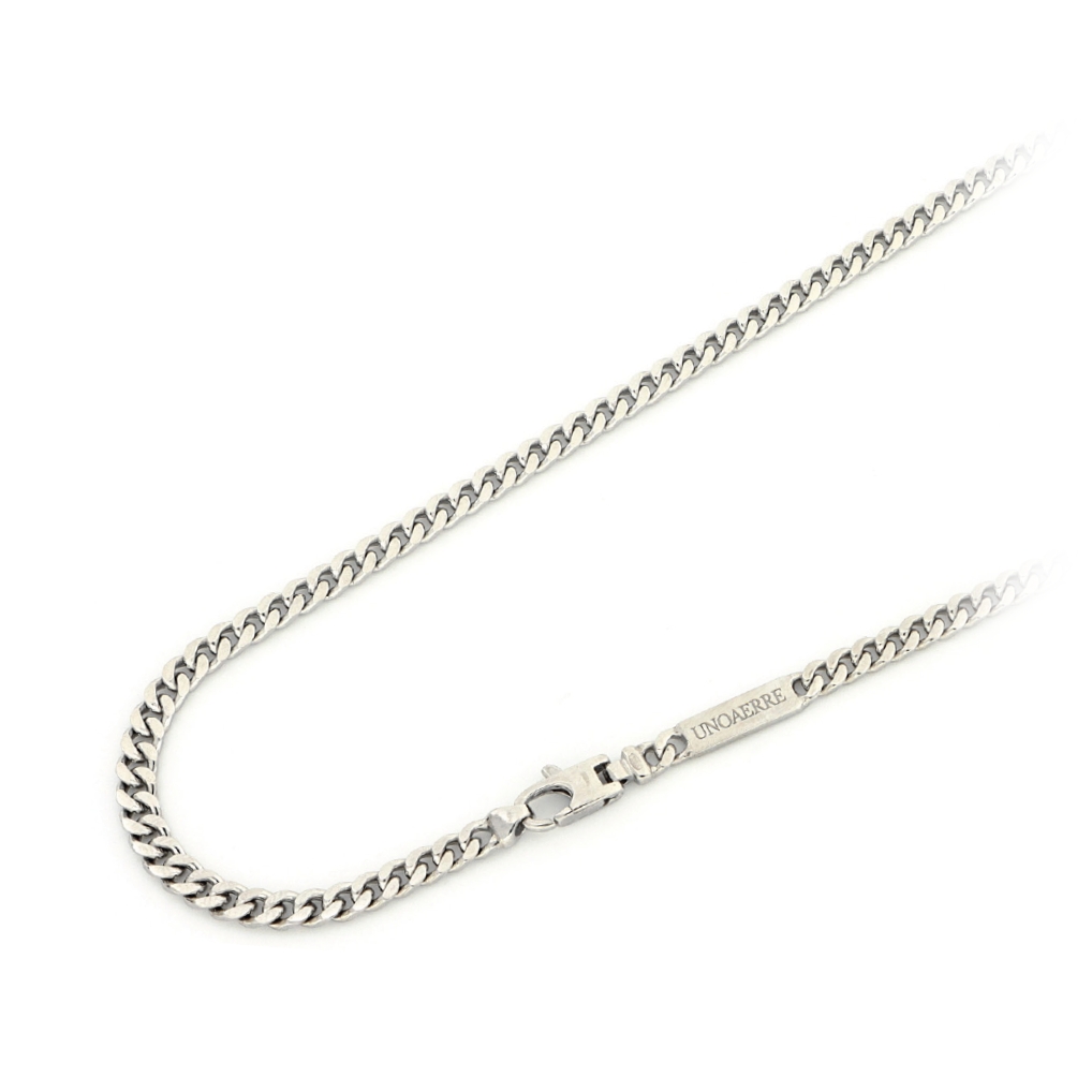 UNOAERRE - White Silver Necklace