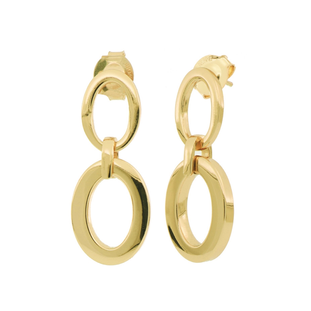 UNOAERRE - Yellow Bronze Earrings