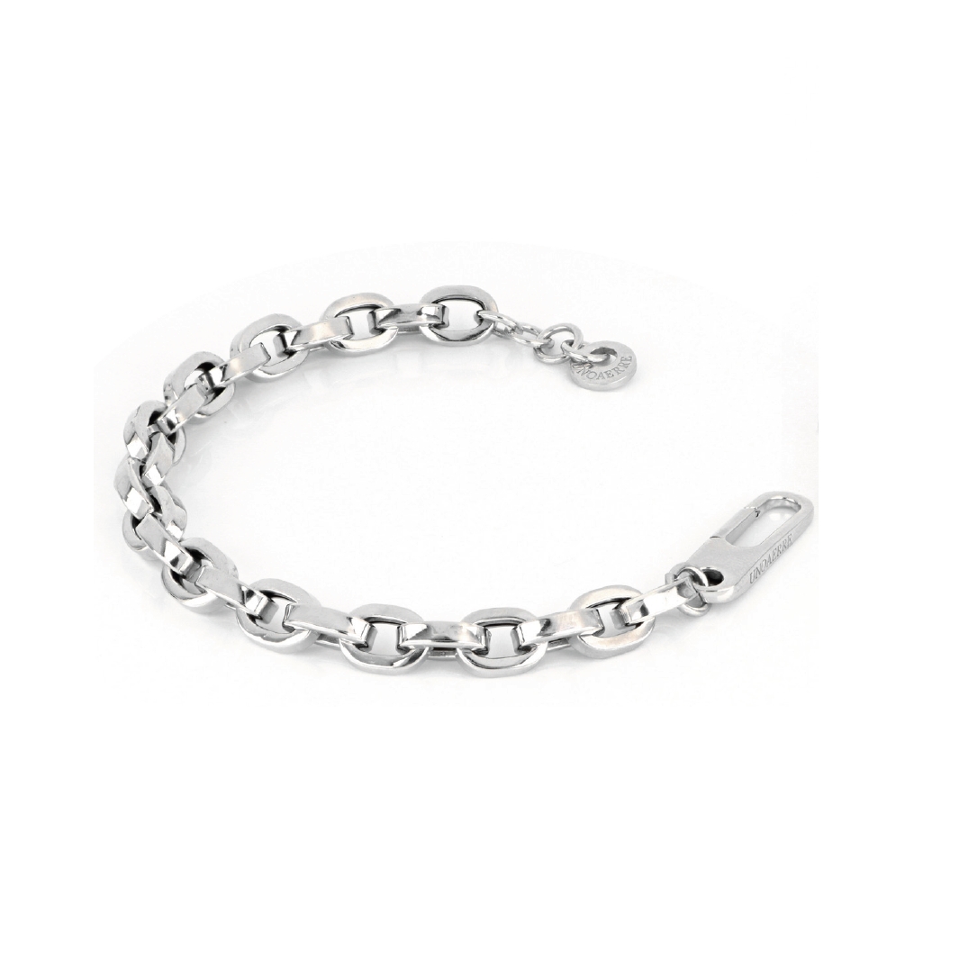 UNOAERRE - White Silver Bracelet