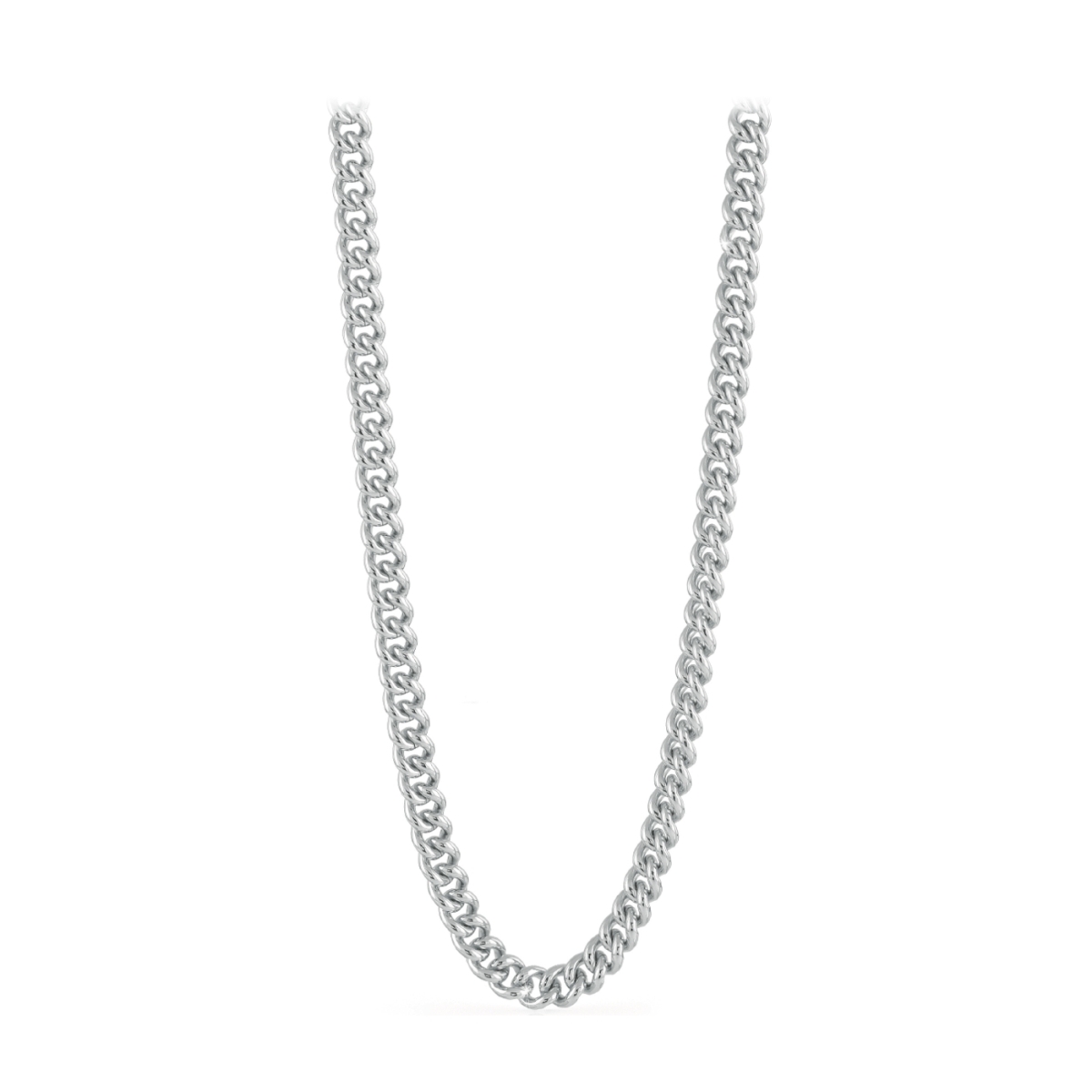 UNOAERRE - Collana in Bronzo Bianco