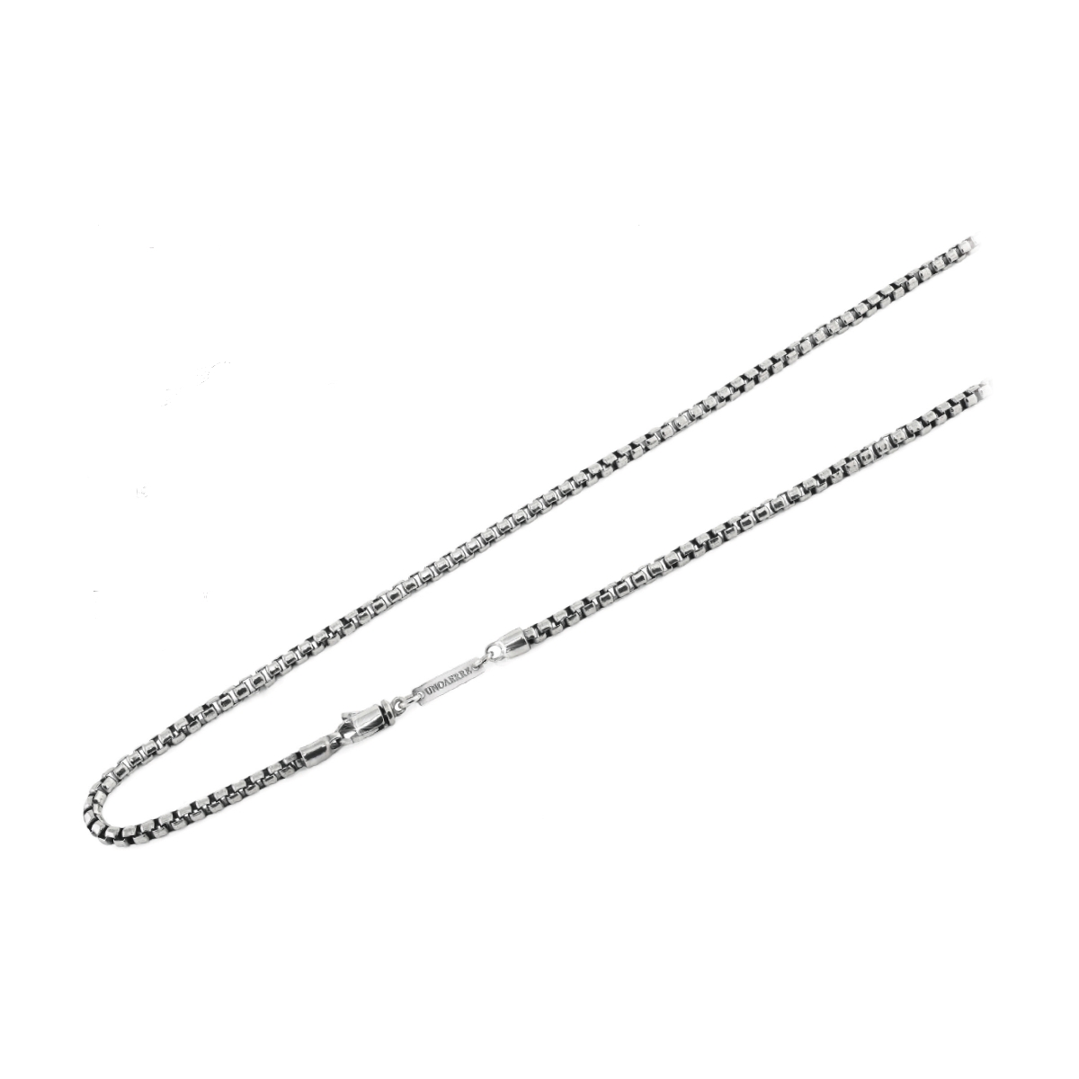 UNOAERRE - White Silver Necklace