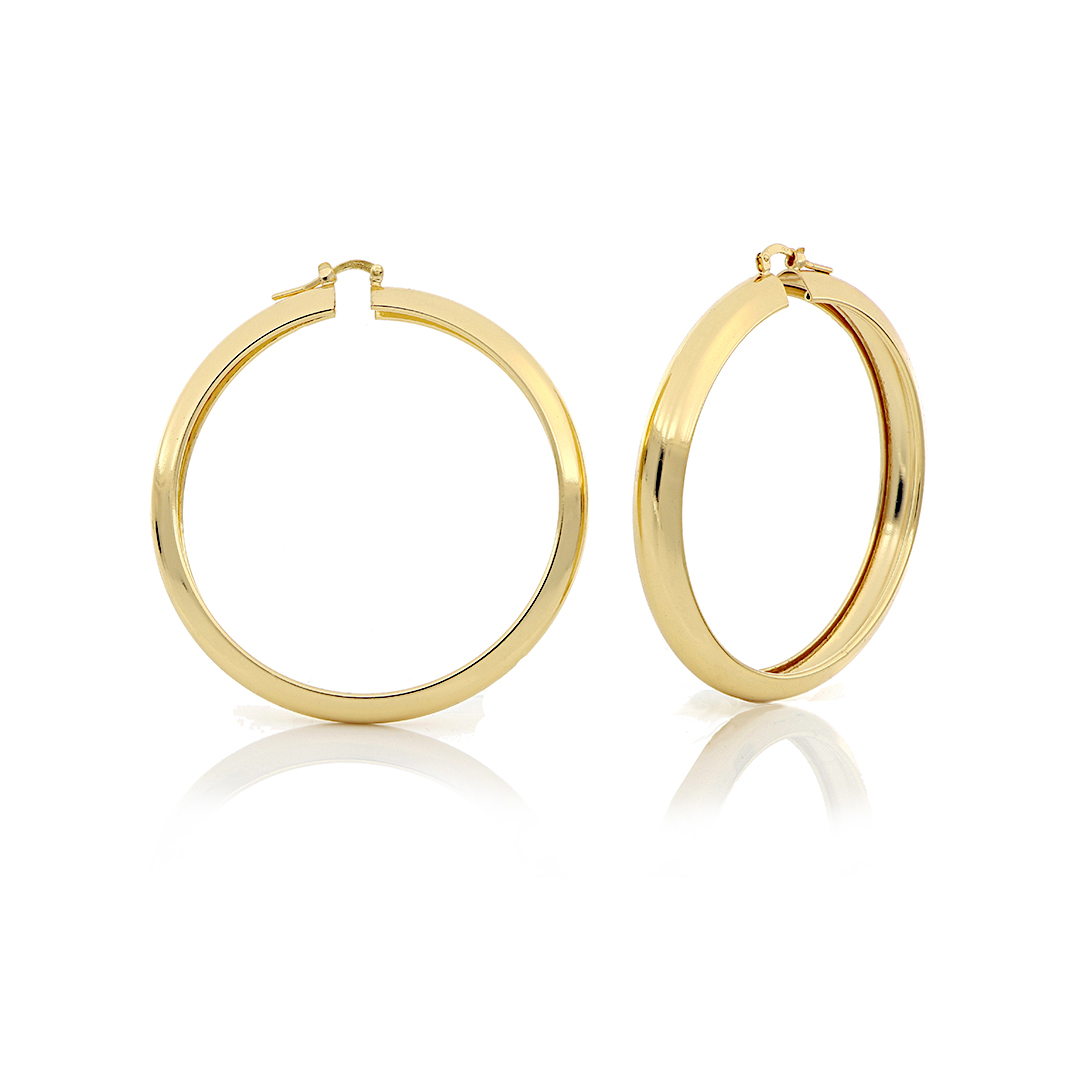 UNOAERRE - Yellow Bronze Earrings