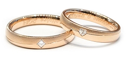 Special Rose Wedding Rings